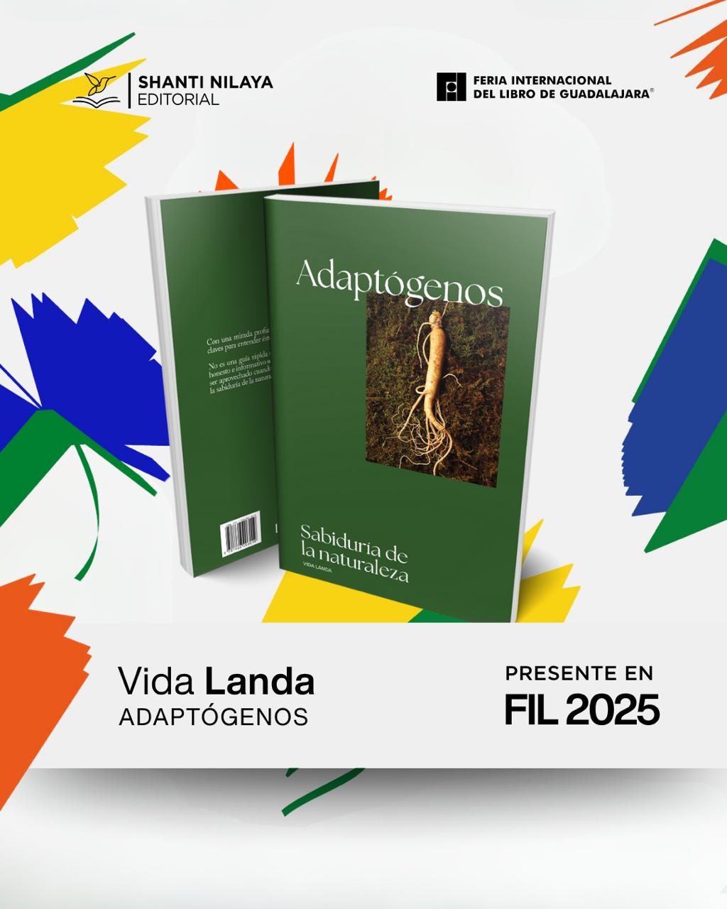 LIBRO: Adaptógenos Sabiduría de la Naturaleza
