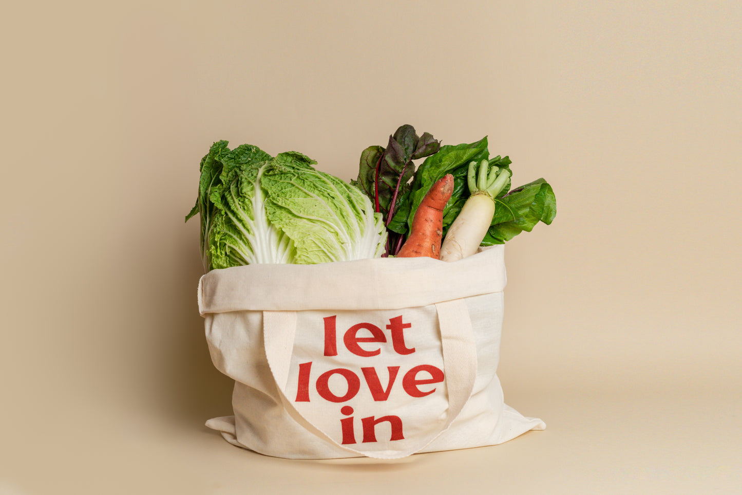 Tote Bag "Let Love In"